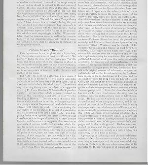 Seller image for Professor Sloane's Napoleon for sale by Legacy Books II