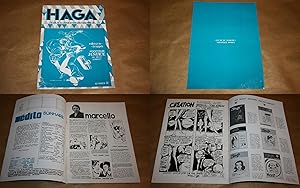 Haga - Revue de la Bande Dessinée. N° 14-15 - Automne 1974. Dossier Marcello - Docteur Justice [R...