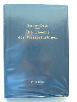 Seller image for DIE THEORIE DER WASSERYURBINEN for sale by Stella & Rose's Books, PBFA