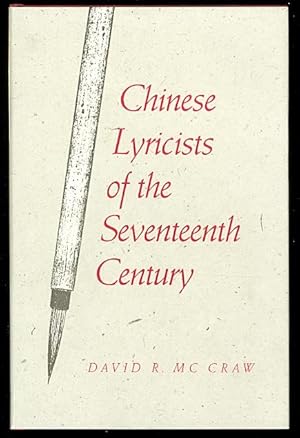 CHINESE LYRICISTS OF THE SEVENTEENTH CENTURY.