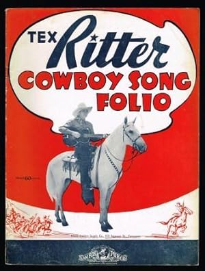 Seller image for Tex Ritter Cowboy Song Folio for sale by Antiquarius Booksellers