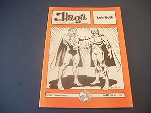 Haga - La Revue de la Bande Dessinée. N° 46 - Été 1981. Dossier Lob - Solé.