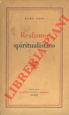 Realismo spiritualistico.