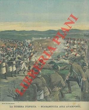 La guerra d'Africa. Scaramuccia agli avamposti.