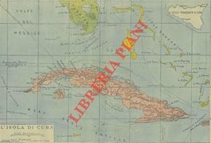 L'isola di Cuba (carta geografica).