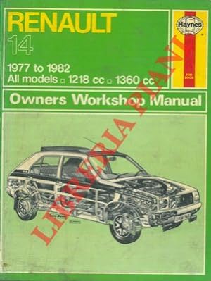 Imagen del vendedor de Renault 14 owners workshop manual. a la venta por Libreria Piani