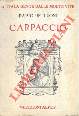 Seller image for Carpaccio. for sale by Libreria Piani