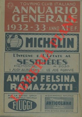 Annuario generale 1932/33.