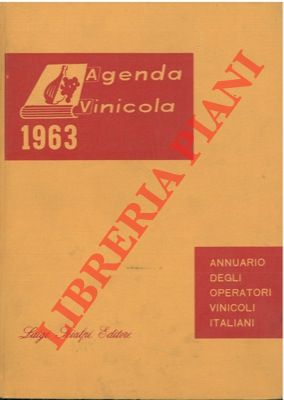 Agenda vinicola. VIa edizione 1963.