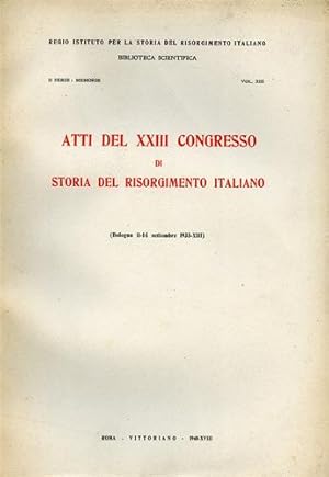 Bild des Verkufers fr Storia del Risorgimento Italiano. zum Verkauf von FIRENZELIBRI SRL