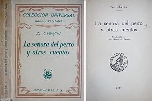 Seller image for La seora del perro, y otros cuentos. Novelas. Traduccin de Julia Hctor de Zaballa. for sale by Hesperia Libros