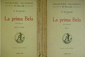 Imagen del vendedor de La prima Bela. Novela. Traduccin de Jos Garca Mercadal. a la venta por Hesperia Libros