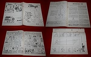 Haga N° 2 - Octobre 1972 - Hommage à Hergé : 4 Planches Inédites du Lotus Bleu.