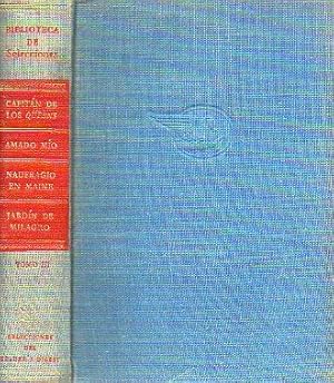 Immagine del venditore per CAPITN DE LOS QUEENS / AMADO MO /NAUFRAGIO EN MAINE / JARDN DE MILAGRO. Trads. V.V. A.A. venduto da angeles sancha libros