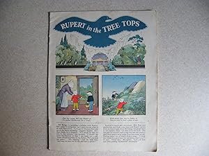 Bild des Verkufers fr Rupert In The Tree Tops - 1952 Comic zum Verkauf von Buybyebooks