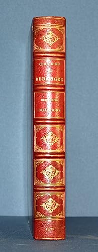 Dernières chansons de Béranger de 1834 à 1851 avec une préface de l'auteur illustrées de 14 dessi...