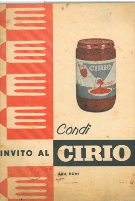Imagen del vendedor de Invito al Condi Cirio. a la venta por Libreria Piani