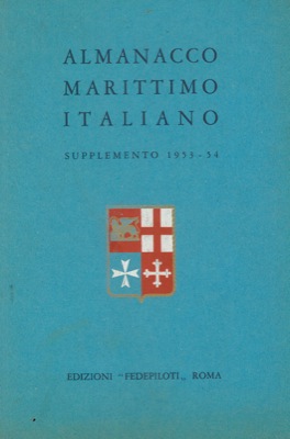 Almanacco Marittimo Italiano. Supplemento 1953-54.