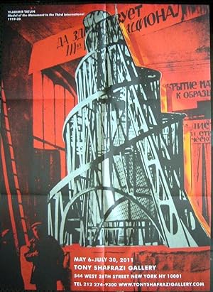 Imagen del vendedor de Model of the Monument of the Third International 1919-20 (exhibition poster: image by Vladimir Tatlin) a la venta por DR Fine Arts