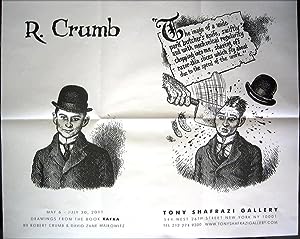 Seller image for Drawings from the book Kafka (exhibition poster by Robert Crumb) for sale by DR Fine Arts