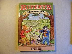 Ruperts Fun & Puzzle Book - WHS Smith Exclusive 1983