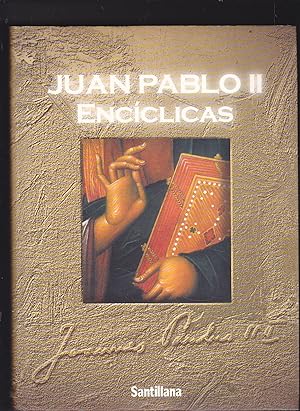 JUAN PABLO II -ENCICLICAS (incluye marcapáginas original) Tapa dura con dorados -con cubierta - n...