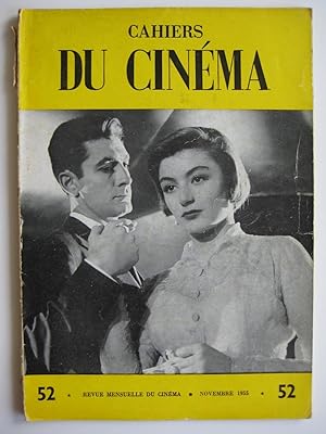Cahiers du cinéma N°52 Tome IX. Novembre 1955