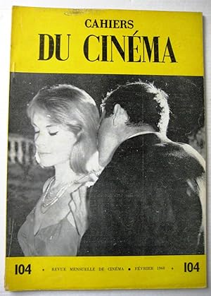 Cahiers du cinéma N°104 Tome XVIII. Février 1960.
