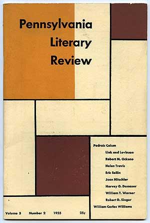 Imagen del vendedor de Pennsylvania Literary Review a la venta por Between the Covers-Rare Books, Inc. ABAA