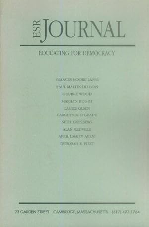 ESR Journal; Educating for Democracy (Educators for Social Responsibility)
