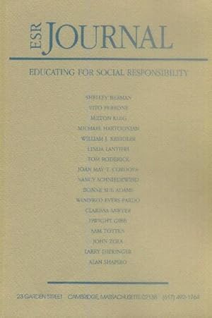 ESR Journal; Educating for Democracy (Educators for Social Responsibility)