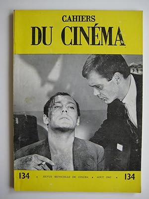 Cahiers du cinéma N°134 Tome XXIII. Août 1962