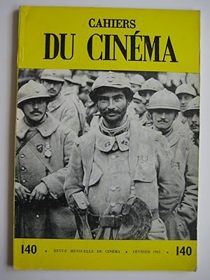 Cahiers du cinéma N°140 Tome XXIV. Février 1963