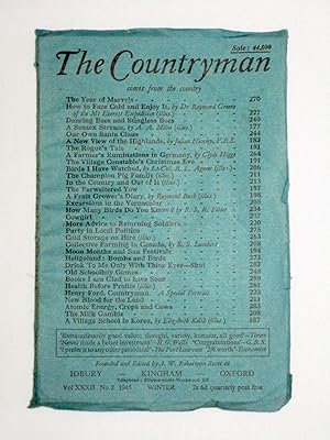 The Countryman, A Quarterly Non-Party Review and Miscellany of Rural Life and Work for the Englis...