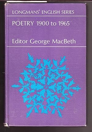 Poetry 1900 to 1965 - Longmans' English Series