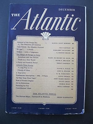THE ATLANTIC - December, 1941