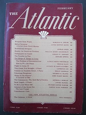 THE ATLANTIC - February, 1942