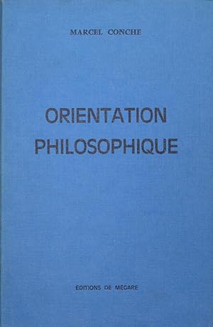 Orientation philosophique