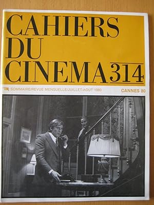 Cahiers du cinéma 314, Juillet-Août1980