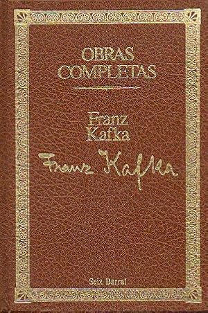 Imagen del vendedor de OBRAS COMPLETAS. NARRATIVA COMPLETA. 1. EL PROCESO / LA CONDENA. Trads R. Kruger / J. R. Wilcock. a la venta por angeles sancha libros