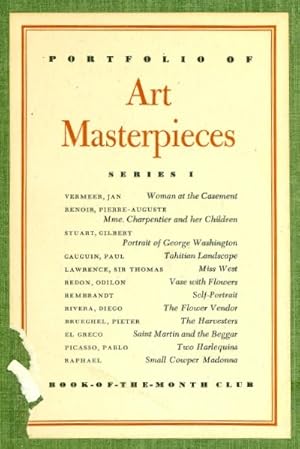 Seller image for PORTFOLIO OF ART MASTERPIECES Series I for sale by Round Table Books, LLC