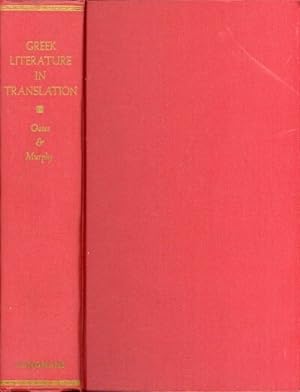Seller image for GREEK LITERATURE IN TRANSLATION for sale by Round Table Books, LLC