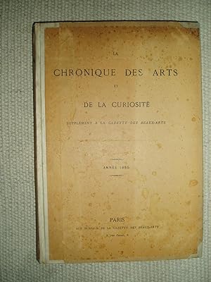 La chronique des arts et de la curiosité : supplément à la Gazette des beaux-arts : Année 1895