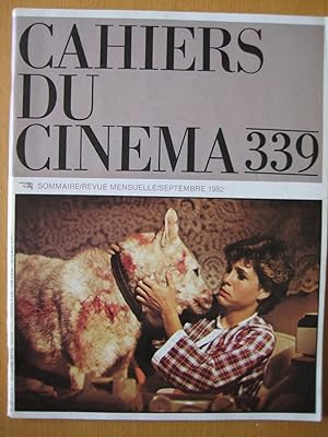 Cahiers du cinéma 339, Septembre 1982.