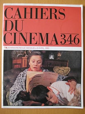 Cahiers du cinéma 346, Avril 1983.