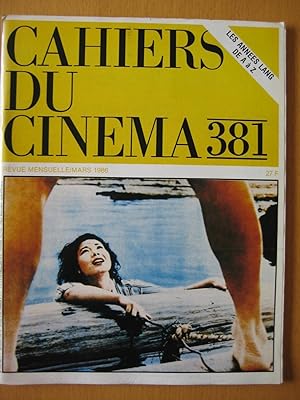Cahiers du cinéma 381, Mars 1986.