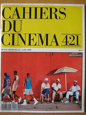 Cahiers du cinéma 421, Juin 1989.