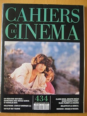 Cahiers du cinéma 434, Juillet/Août 1990.