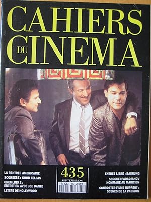 Cahiers du cinéma 435, Septembre 1990.