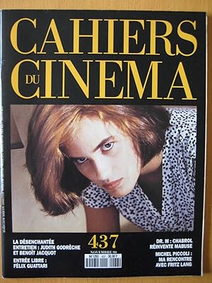 Cahiers du cinéma 437, Novembre 1990.